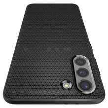 SPIGEN dėklas Liquid Air, skirtas SAMSUNG S21, matinės juodos spalvos