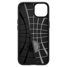 SPIGEN dėklas LIQUID AIR, skirtas IPHONE 13, matinės juodos spalvos SPIGEN dėklas LIQUID AIR, skirtas IPHONE 13, matinės juodos spalvos