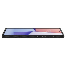 SPIGEN Luqid Air dėklas SAMSUNG S22 ULTRA matinės juodos spalvos