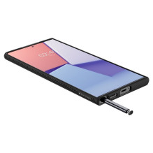 SPIGEN Luqid Air dėklas SAMSUNG S22 ULTRA matinės juodos spalvos
