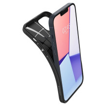 SPIGEN dėklas LIQUID AIR iPhone 14 matinės juodos spalvos SPIGEN dėklas LIQUID AIR iPhone 14 matinės juodos spalvos
