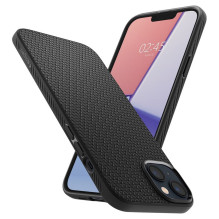 SPIGEN dėklas LIQUID AIR iPhone 14 matinės juodos spalvos SPIGEN dėklas LIQUID AIR iPhone 14 matinės juodos spalvos