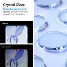 SPIGEN tempered glass GLAS.TR "EZ FIT" 2-pack for SAMSUNG S23 transparent