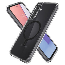 SPIGEN dėklas ULTRA HYBRID Onetap Ring, suderinamas su MagSafe SAMSUNG S23 FE, juodas