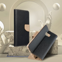 Flip case for Samsung A57 Fancy Book black / gold