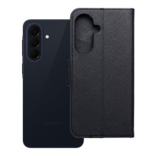 Atverčiamas dėklas, skirtas „Samsung A57 Fancy Book“, juodas
