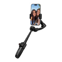Gimbal with 3-axis stabilization and remote control Hoco K91 black