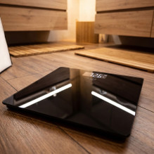 Bathroom scale ADLER AD 8194b rechargeable USB-C Black