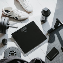 Bathroom scale ADLER AD 8194b rechargeable USB-C Black