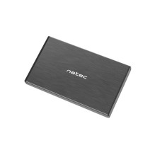 NATEC RHINO GO korpusas USB 3.0, skirtas 2,5 colio SATA HDD / SSD, juodas aliuminis NATEC RHINO GO korpusas USB 3.0, skirtas 2,5 colio SATA HDD / SSD, juodas aliuminis
