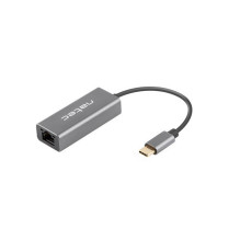 NATEC tinklo plokštė CRICKET 1GB USB-C 3.1 1X RJ45 NATEC tinklo plokštė CRICKET 1GB USB-C 3.1 1X RJ45