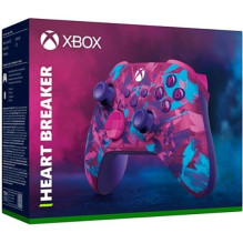 „Microsoft Xbox“ belaidis valdiklis – „Heart Breaker Special Edition“ mėlynas, rožinis, violetinis „Bluetooth“ žaidimų p „Microsoft Xbox“ belaidis valdiklis – „Heart Breaker Special Edition“ mėlynas, rožinis, violetinis „Bluetooth“ žaidimų p