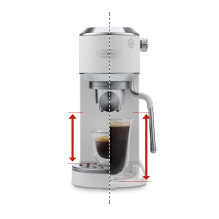 Pusiau automatinis kavos aparatas DeLonghi EC890.WI