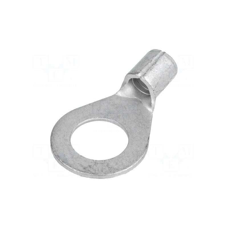Tipas: žiedinis, M10, 10 mm2, užspaustas, kabeliui, neizoliuotas, alavuotas
