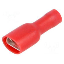 Terminal: flat 6.3mm 0.8mm...