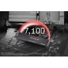 SSD, SANDISK, 600xTBW įvertinimas, MTBF 1750000 val., Skaitymo greitis 7100 MB/s, Įrašymo greitis 6700 MB/s, NVMe Taip, 