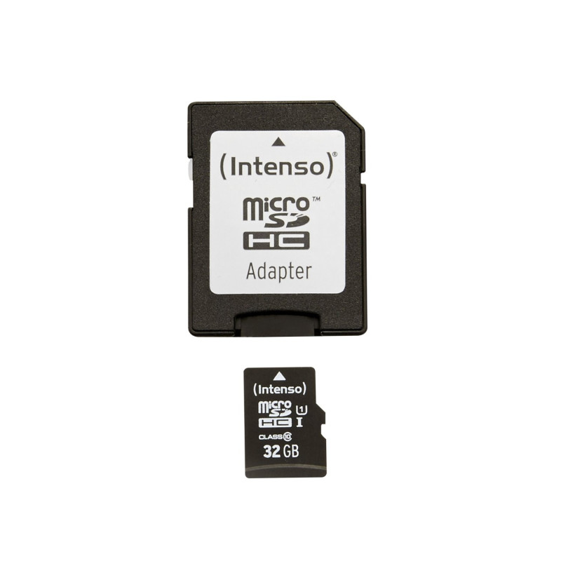 SD MicroSD Card 32GB Intenso SD-HC UHS-I retail