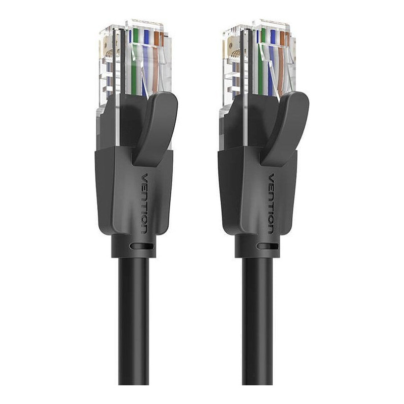 Cable de red rj45 utp vention ibebl cat.6 10m negro