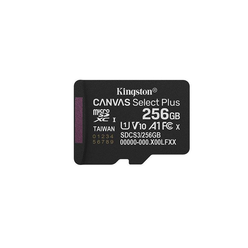 ATMINTINĖ MIKRO SDXC 256GB UHS-I / SDCS3 / 256GBSP KINGSTON