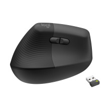 MOUSE USB OPTICAL WRL VERTICAL / GRAP / BLACK 910-006495 LOGITECH