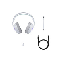 AUSINĖS STEREO G522 LIGHTSPEED / BALTOS 981-001550 LOGITECH