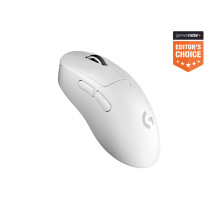 MOUSE USB WRL PRO X SUPERLIGHT / 2DEX WHITE 910-007365 LOGITECH