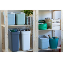 Rūšiavimo šiukšliadėžė CURVER, 30 l, antracito sp. Rūšiavimo šiukšliadėžė CURVER, 30 l, antracito sp.