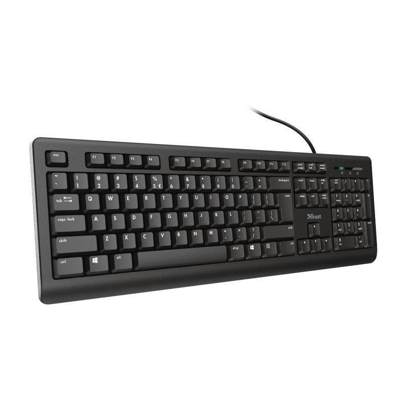 Keyboard Trust Primo EN, black