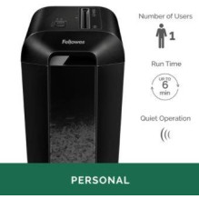 Paper shredder Fellowes LX65, 222 mm Paper shredder Fellowes LX65, 222 mm