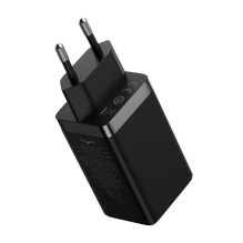 Charger Baseus CCGP120201 2xUSB Type C / 1xUSB, 1m, 65W Charger Baseus CCGP120201 2xUSB Type C / 1xUSB, 1m, 65W