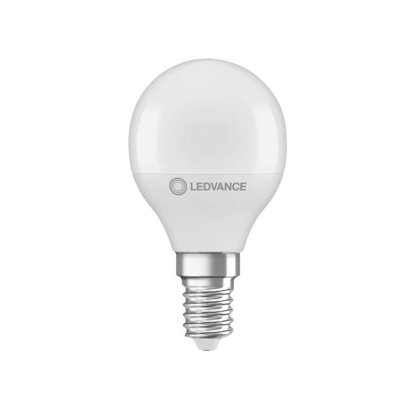 Light bulb Osram LED, P40, cold white, E14, 5 W, 470 lm