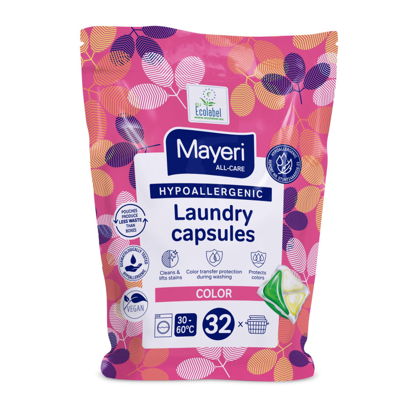 Washing capsules Mayeri Color, 32 pcs