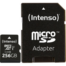KORTELĖ ATMINTIES INTENSO MICRO SDXC 256 GB