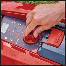 Robotinė žoliapjovė - Einhell Freelexo Smart 750, Bešepetė Variklis, 18 cm Pjovimo Plotis, Juoda / Raudona / Sidabrinė