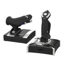 Skrydžio simuliacijos Joystickas - PXN-2119 Pro Skrydžio Simuliacijos Žaidimų Valdiklis Su Gazu, 16 Mygtukų, Juodas Skrydžio simuliacijos Joystickas - PXN-2119 Pro Skrydžio Simuliacijos Žaidimų Valdiklis Su Gazu, 16 Mygtukų, Juodas