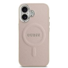 Guess Apple iPhone 17 PU Saffiano MagSafe Case Pink Guess Apple iPhone 17 PU Saffiano MagSafe Case Pink