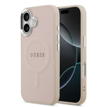 Guess Apple iPhone 17 PU Saffiano MagSafe Case Pink Guess Apple iPhone 17 PU Saffiano MagSafe Case Pink