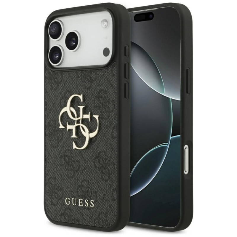 Guess Guess 4G Big Logo Case for iPhone 17 Pro Max - Black