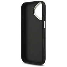 Guess Guess Grained Big 4G Classic Logo case for iPhone 17 - black
