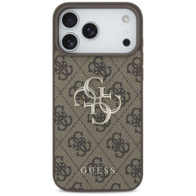 Guess Guess 4G Big Logo Case for iPhone 17 Pro Max - Brown