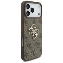 Guess Guess 4G Big Logo Case for iPhone 17 Pro Max - Brown