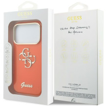 Guess Guess IML 4G Script Metal Case for iPhone 17 Pro Max - Orange Guess Guess IML 4G Script Metal Case for iPhone 17 Pro Max - Orange