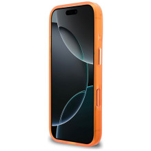 Guess Guess IML 4G Script Metal Case for iPhone 17 Pro - Orange Guess Guess IML 4G Script Metal Case for iPhone 17 Pro - Orange