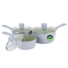 Salter BW092831EU7 Earth 3 Piece Pan Set - 16 / 18 / 20cm