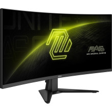 LCD Monitor, MSI, MAG 346CQ, 34", Gaming / Curved, Panel VA, 3440x1440, 16:9, 180 Hz, 1 ms, MAG346CQ