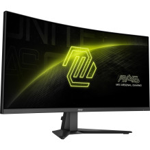LCD monitorius, MSI, MAG346CQ, 34", žaidimų / išlenktas, VA panelė, 3440x1440, 16:9, 180 Hz, 1 ms, MAG346CQ