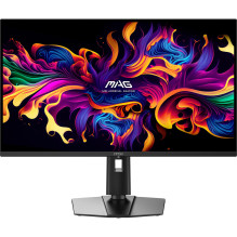 Monitor, MSI, 31.5 ", 3840 x 2160 pixels, 4K Ultra HD, Native aspect ratio 16:9, QD-OLED, Flat, MAG322UPQD-OLEDE16