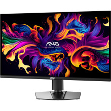 Monitor, MSI, 31.5", Gaming, Panel QD-OLED, 3840x2160, 16:9, 165Hz, 0.03 ms, Swivel, Pivot, Height adjustable, Tilt