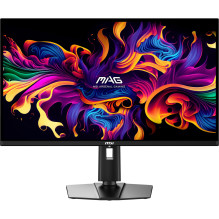 Monitorius, MSI, 31,5 colio, žaidimai, skydelis QD-OLED, 3840 x 2160, 16:9, 165 Hz, 0,03 ms, pasukamas, pasukamas, regul