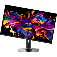 Monitorius, MSI, 31,5 colio, žaidimai, skydelis QD-OLED, 3840 x 2160, 16:9, 165 Hz, 0,03 ms, pasukamas, pasukamas, regul